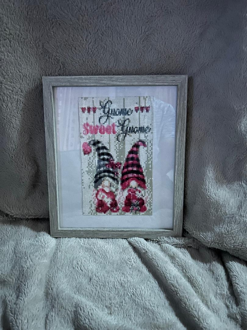 Gnome sweet Gnome diamond art kit