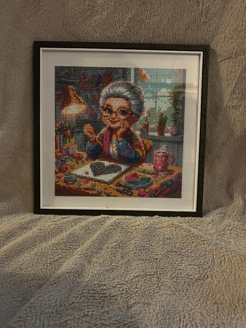 Grandma's Craft Room diamond art kit