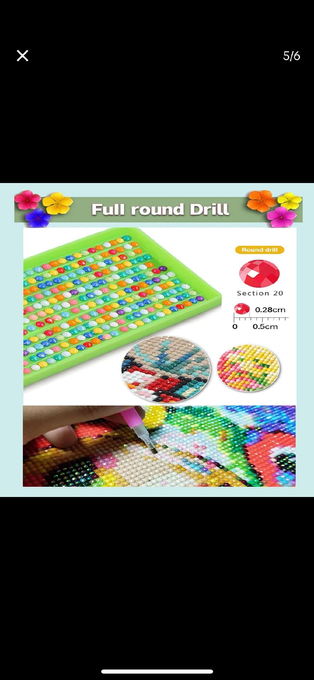 Ballet Elsa diamond art kit