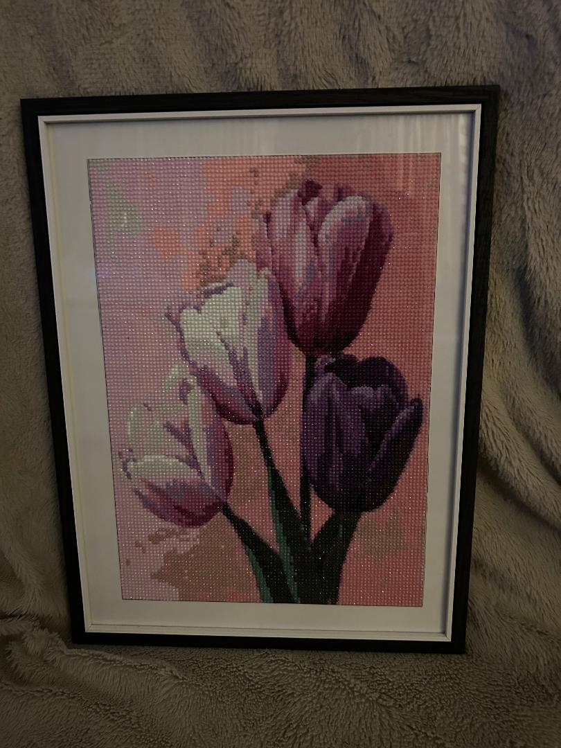 Tulips diamond art kit