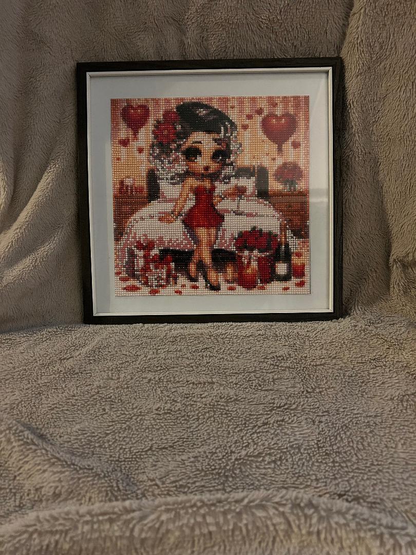 Betty Valentine diamond art kit