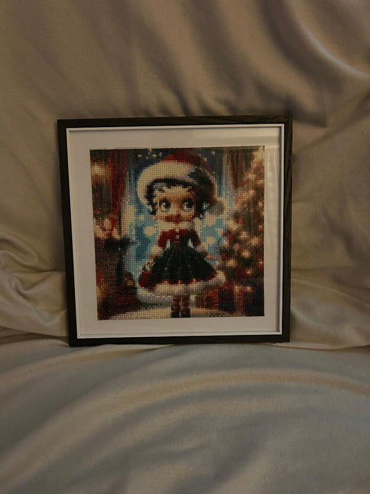 Betty Christmas diamond art kit