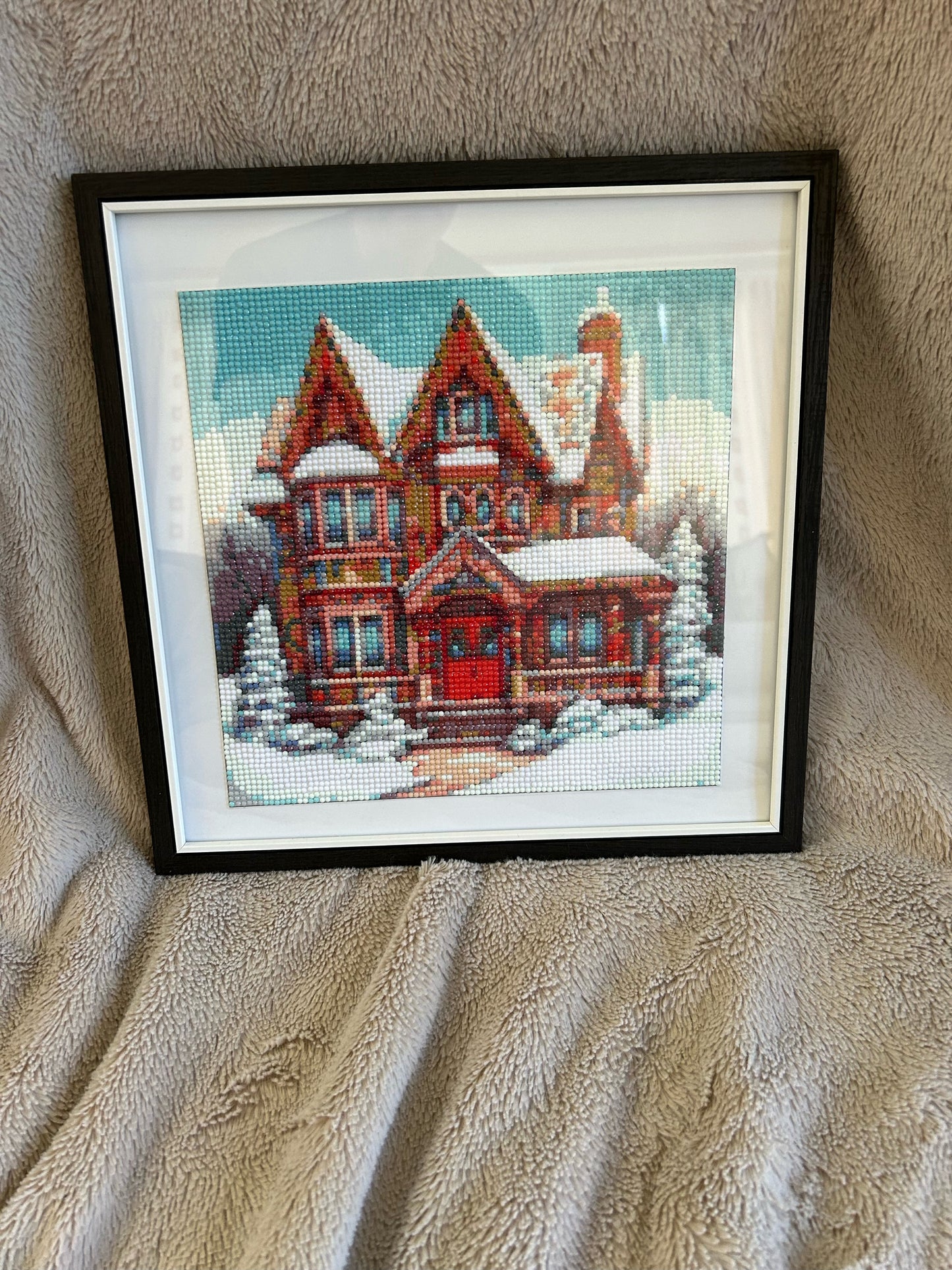 Christmas House Diamond art kit