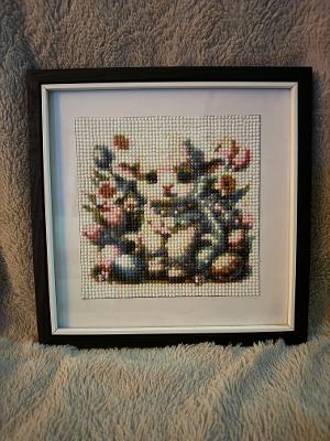 Easter Lamb diamond art kit