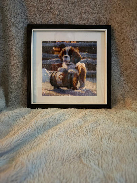 Medical dog diamond art kit