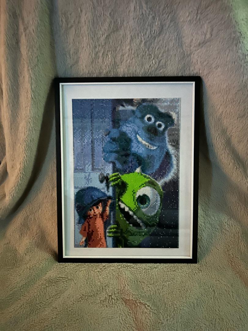 Monsters diamond art Kit