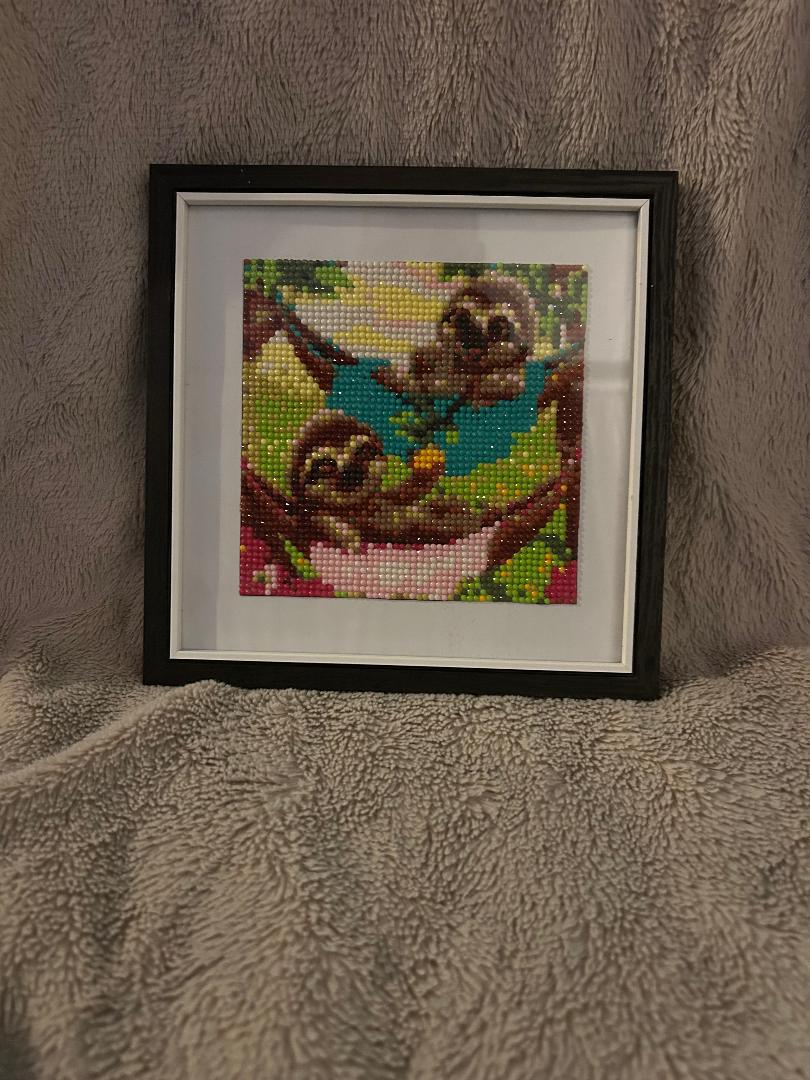 sloths diamond art kit