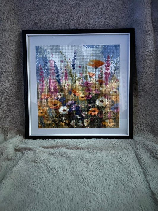 Spring Flowers diamond art kit