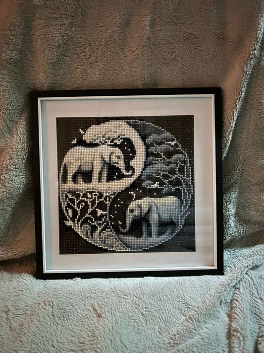 Yin and Yang Elephant